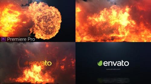 Videohive - Fire Explosion Logo Reveal- Premiere Pro