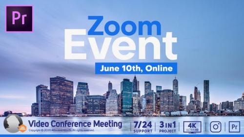 Videohive - Video Conference Online Zoom Meeting