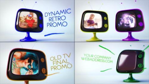 Videohive - Retro TV Slideshow