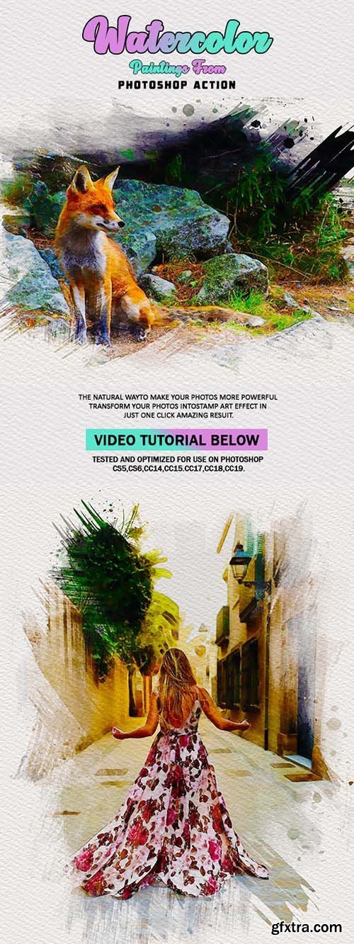 GraphicRiver - Watercolor Paintings From Photoshop Actions 26086825