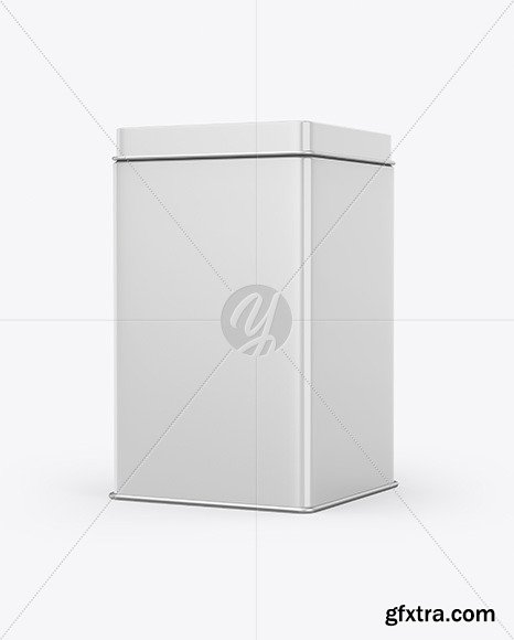 Glossy Tin Box Mockup 83294