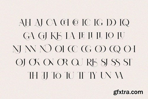 CM - NOMARK - Ligature Typeface 5242437