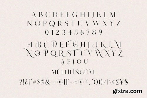 CM - NOMARK - Ligature Typeface 5242437