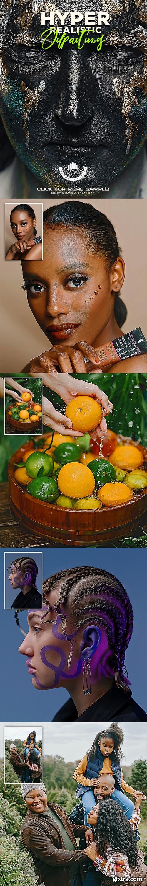 GraphicRiver - Hyper Realistic Oil Painting Action - Photo Effects 30782198
