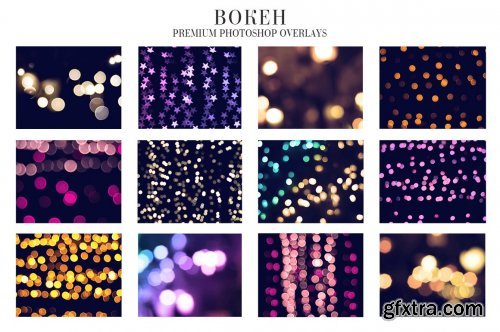 CreativeMarket - Bokeh Overlays Photoshop 4934605