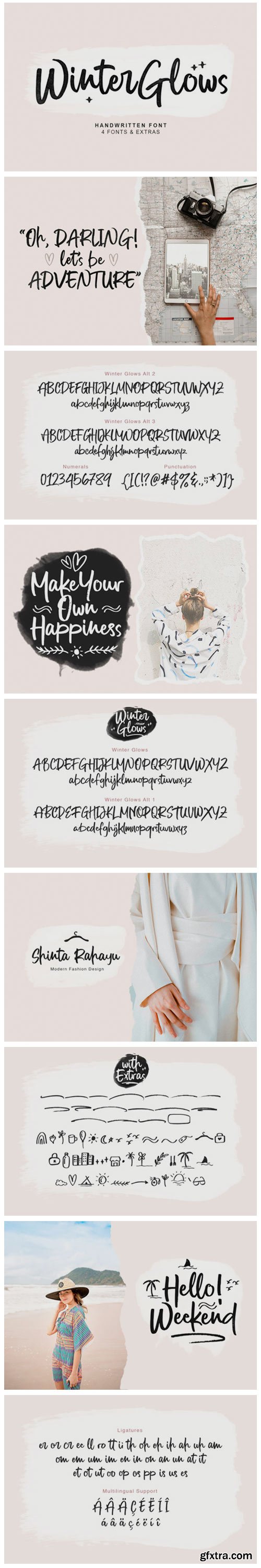 Winter Glows Font