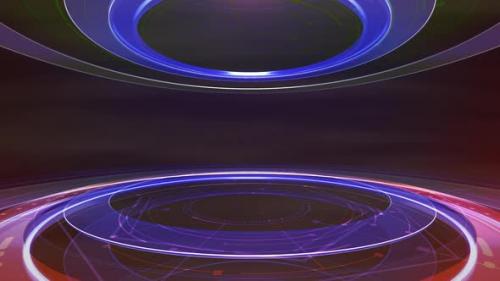 Videohive - Intro news in studio with circular shapes - 32275891 - 32275891