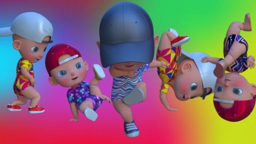 Videohive - 5 Cartoon Baby Dance Pack V06 - 32280838 - 32280838