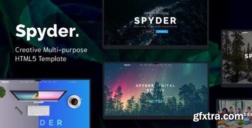 ThemeForest - Spyder v1.0 - One Page Multipurpose HTML Template (Update: 22 April 20) - 25247301