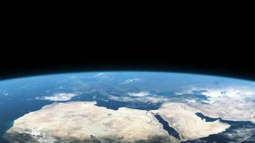 Videohive - Earth from Space, Europe, Africa, Asia - 32281281 - 32281281