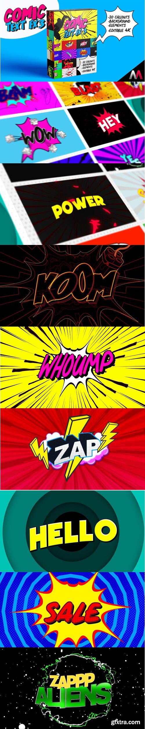 Videohive - Comic Text Fx 3 - 32070485