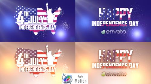 Videohive - USA Patriotic Logo - Apple Motion - 32168677 - 32168677