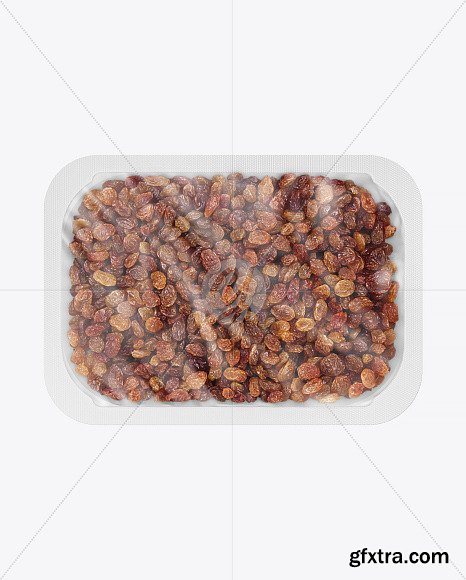 Tray With Raisin Mockup 82585