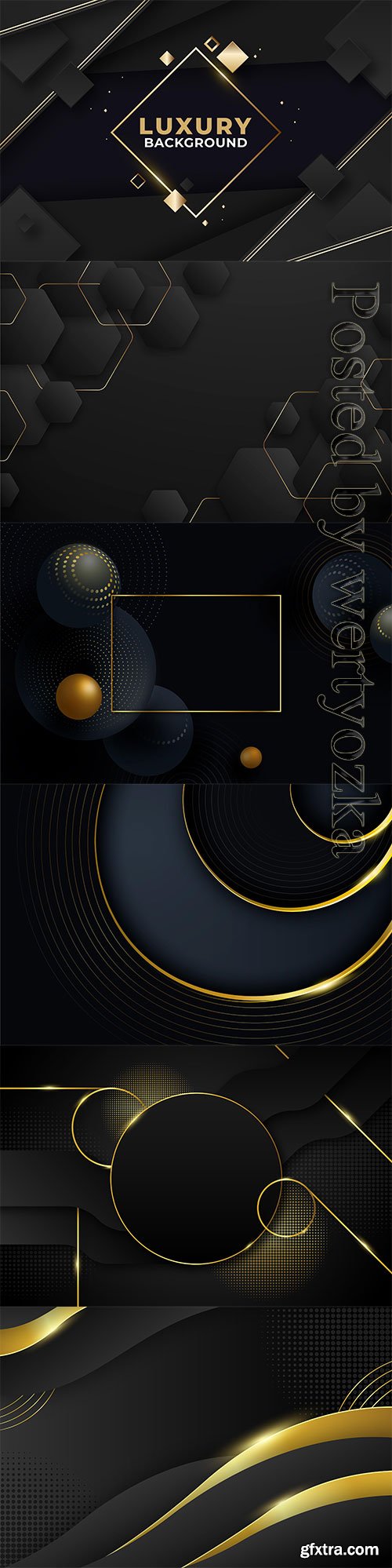 Luxurious golden vector background