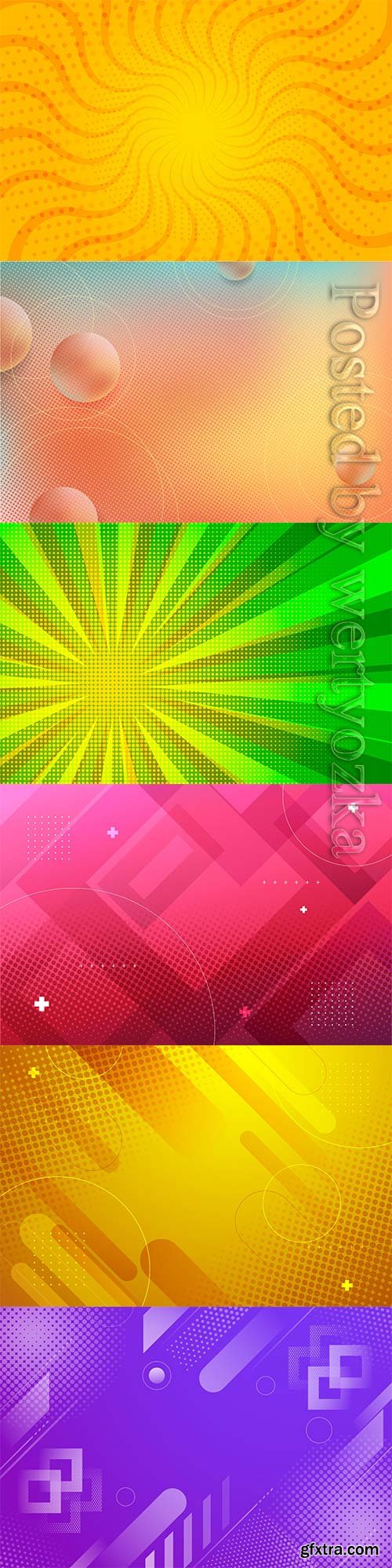 Colorful abstract vector background