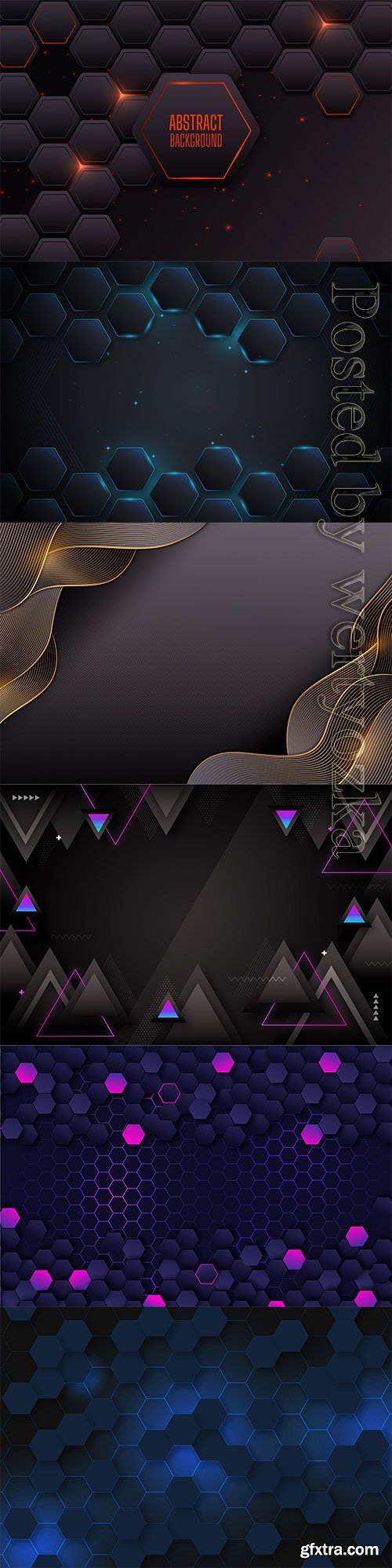 Luxury abstract geometric vector background