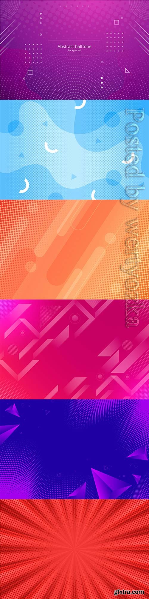 Abstract colorful vector background