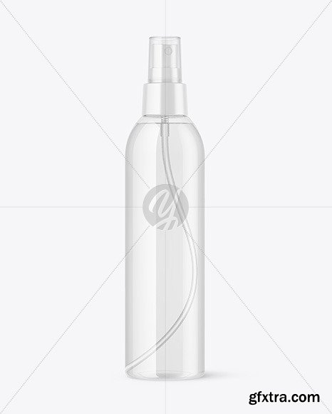 Clear Spray Bottle Mockup 82359