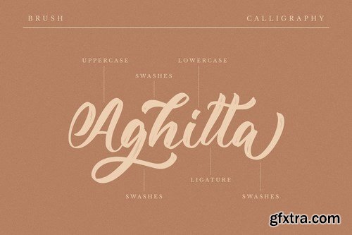 Aghitta - Brush Script Font