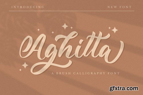 Aghitta - Brush Script Font