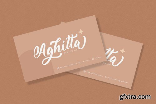 Aghitta - Brush Script Font