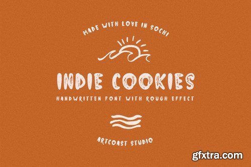 Indie Cookies Handwritten Font