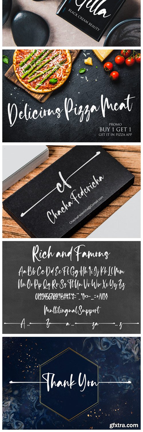 Rich and Famous Font