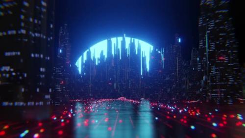 Videohive - Futuristic Large City - 32283660 - 32283660