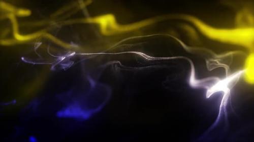 Videohive - Abstract Blue Yellow Background - 32290167 - 32290167