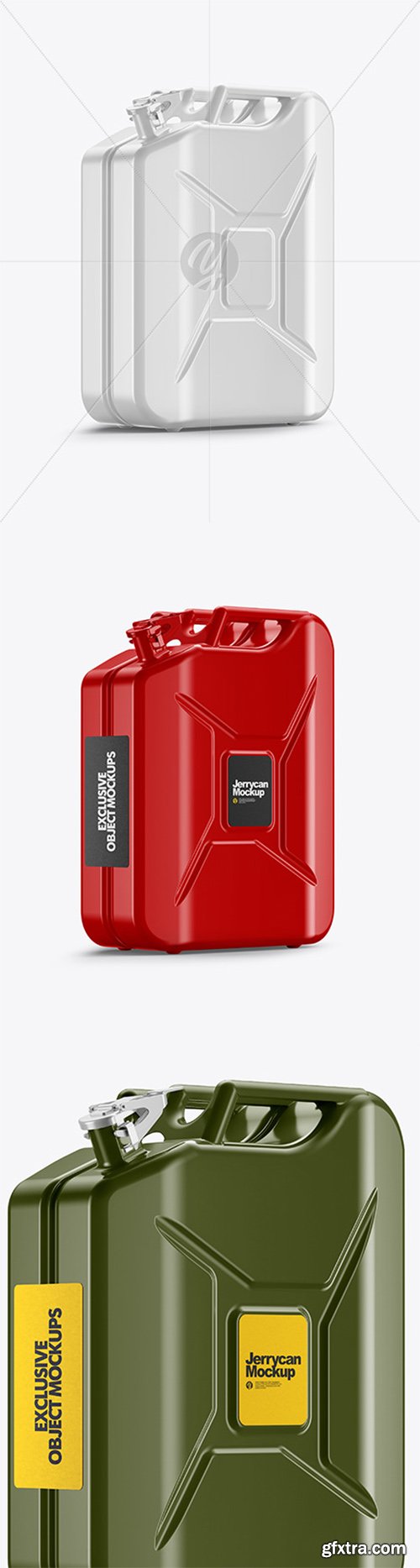 Fuel Jerrycan - Half Side View 79523