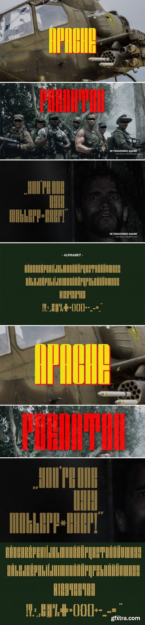 Apache Display Font