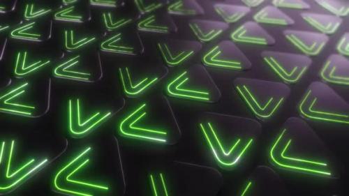 Videohive - 4k Colored Triangular Glossy Stroke Loops Pack - 32291944 - 32291944