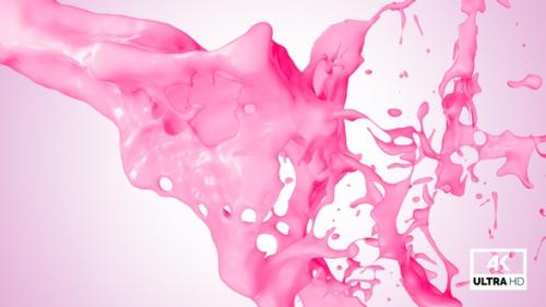 Videohive - Splash Of Strawberry Milkshake V2 - 32292693 - 32292693