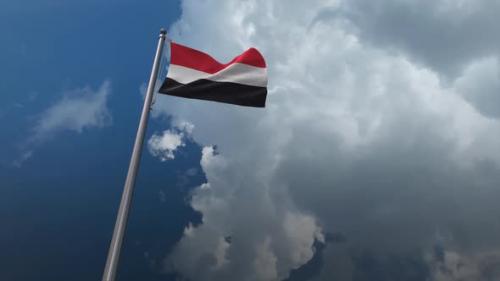 Videohive - Yemen Flag Waving 2K - 32294197 - 32294197