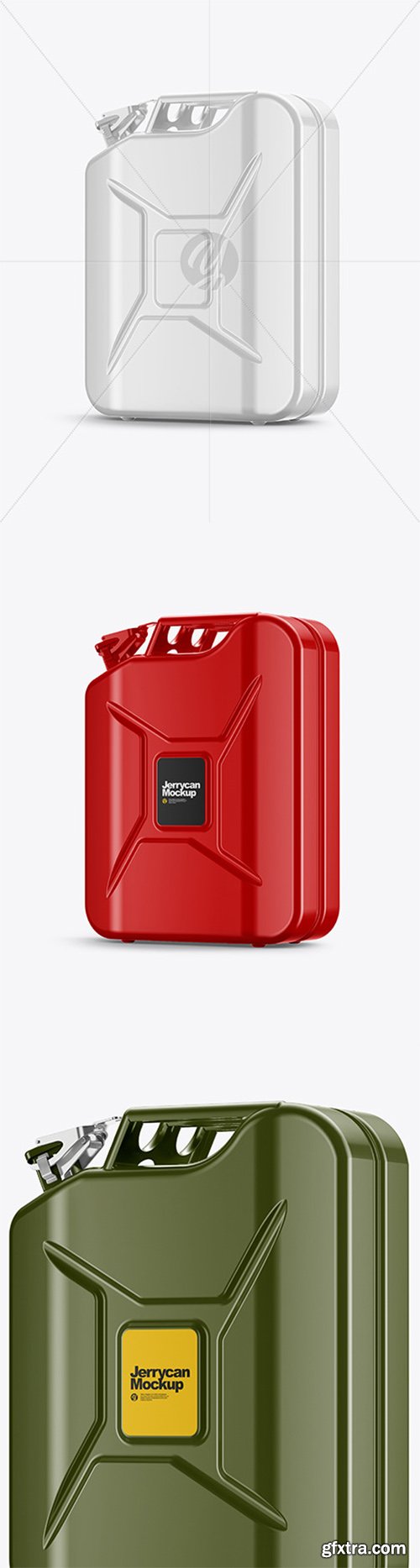 Fuel Jerrycan - Half Side View 79757