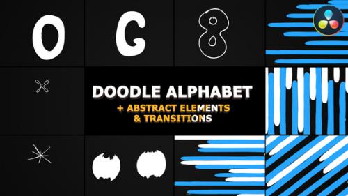 Videohive - Doodle Alphabet | DaVinci Resolve - 31823922 - 31823922