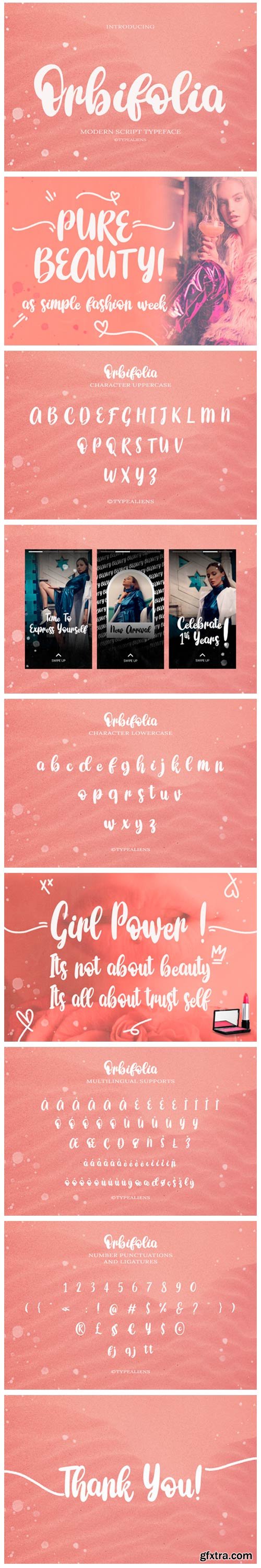 Orbifolia Font