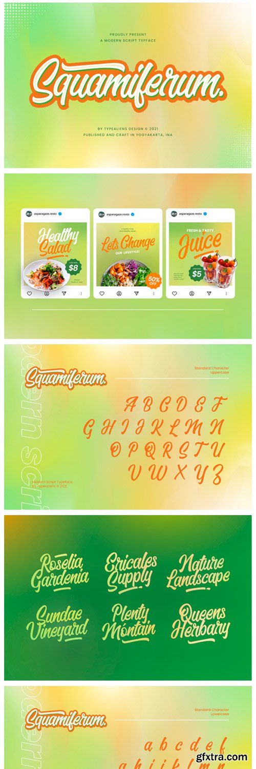 Squamiferum Font