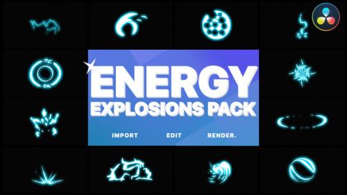 Videohive - Energy Explosion Elements | DaVinci Resolve - 32047488 - 32047488