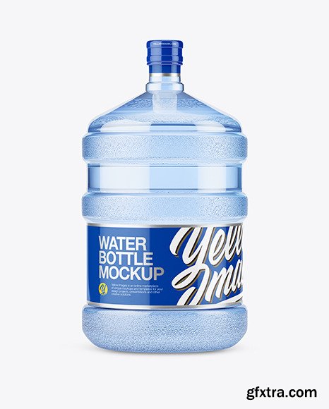 PET Plastic Water Bottle 20l Mockup 57024