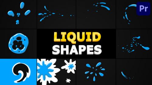 Videohive - Liquid Shapes | Premiere Pro MOGRT - 32267112 - 32267112