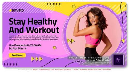 Videohive - Start Your Day With Fitness. Training Course - 32299449 - 32299449