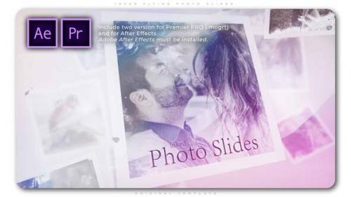 Videohive - Inked Flying Photo Slides - 32299475 - 32299475