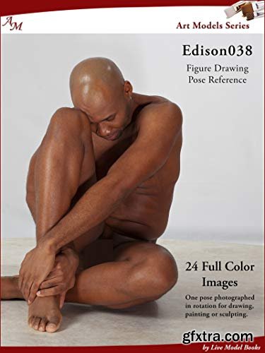 Art Models Edison038: Figure Drawing Pose Reference (Art Models Poses)