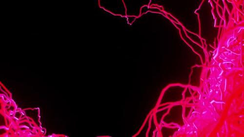 Videohive - Red Veins Creation HD - 32306899 - 32306899