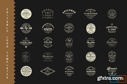 CreativeMarket - The Heritage Brand Collection 4464746