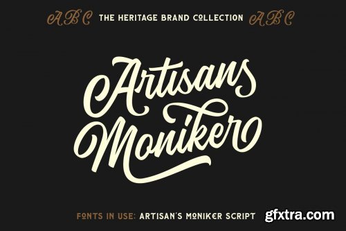 CreativeMarket - The Heritage Brand Collection 4464746