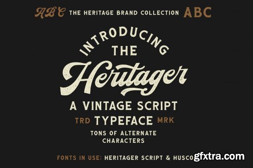 CreativeMarket - The Heritage Brand Collection 4464746