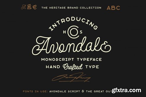 CreativeMarket - The Heritage Brand Collection 4464746