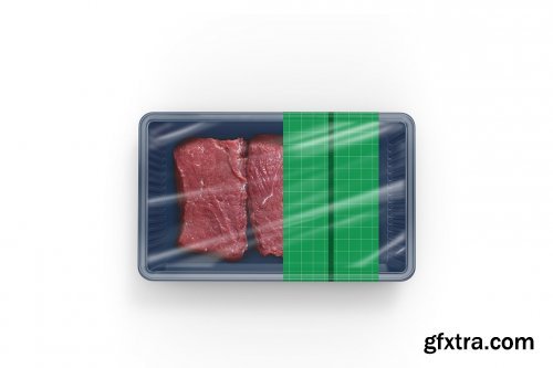 CreativeMarket - Sliced Beef Tray Mockup 5234053